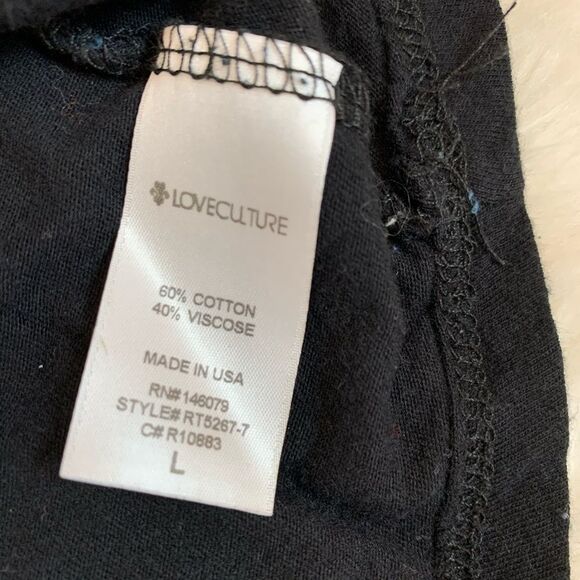 Metal Chicks black cut off graphic rocker top OSFA - Picture 8 of 9